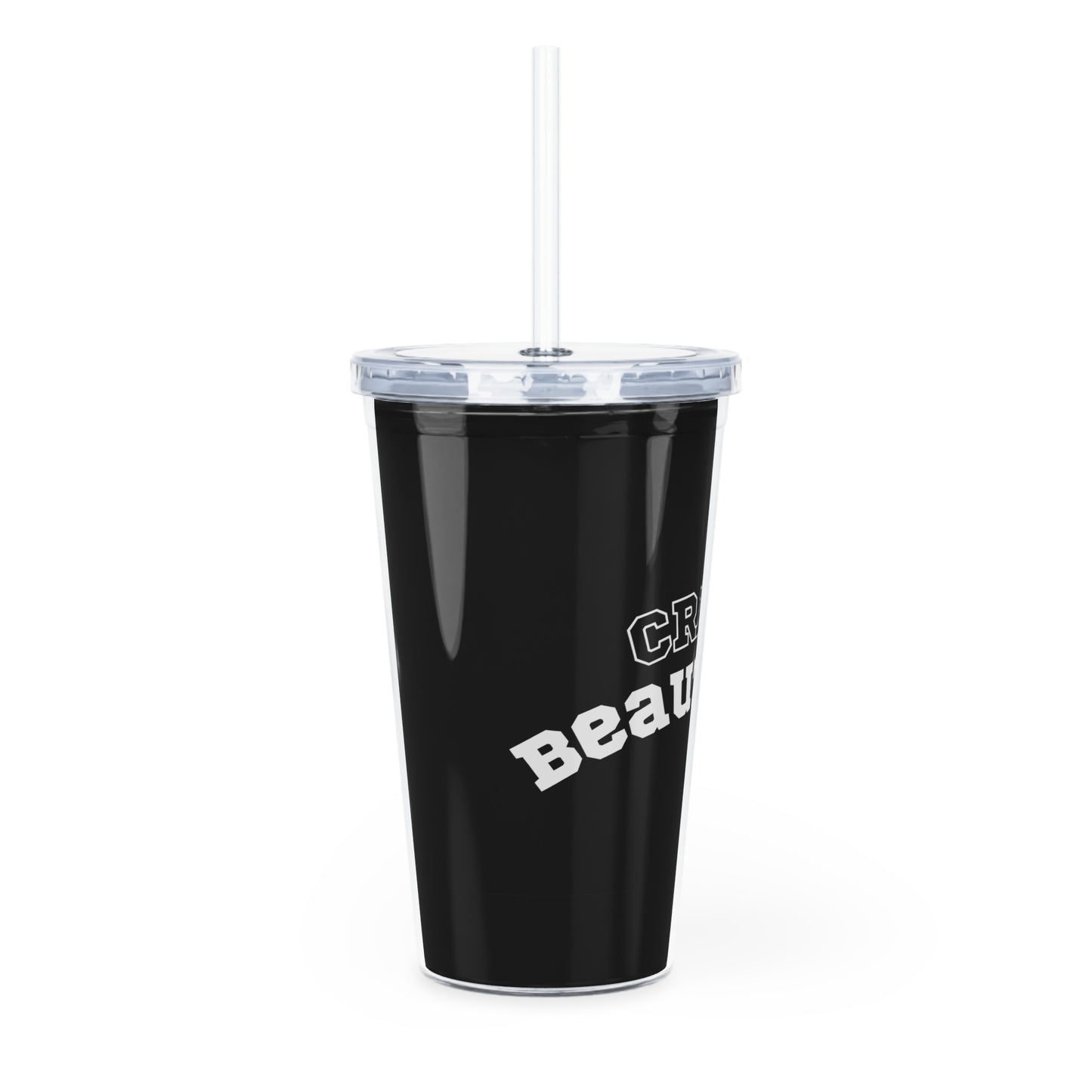 Crazy Beautiful Tumbler with Straw