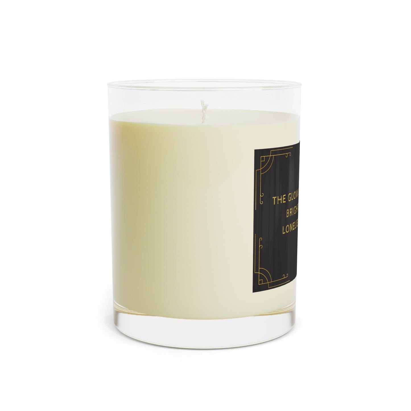 Scented Candle with Quote