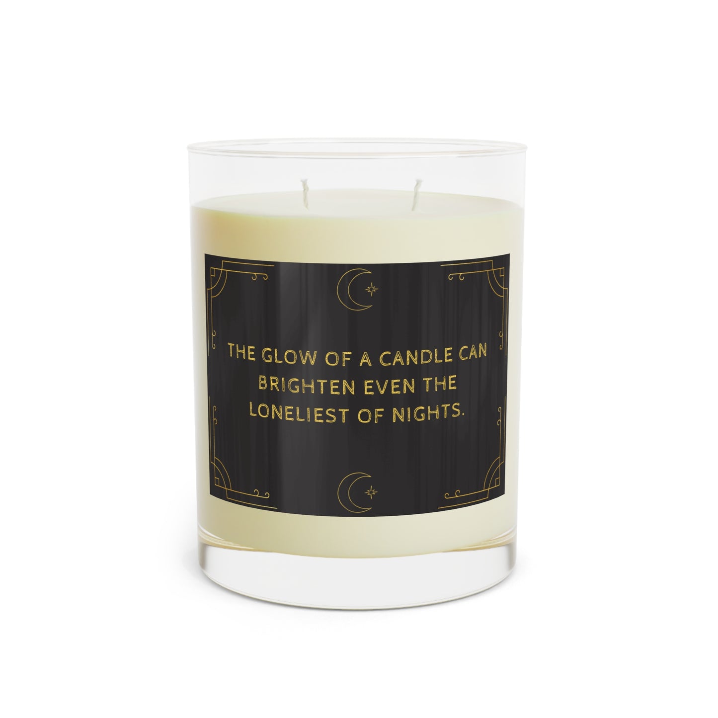 Scented Candle with Quote