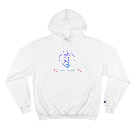 Champion Hoodie - King & Queen Forever